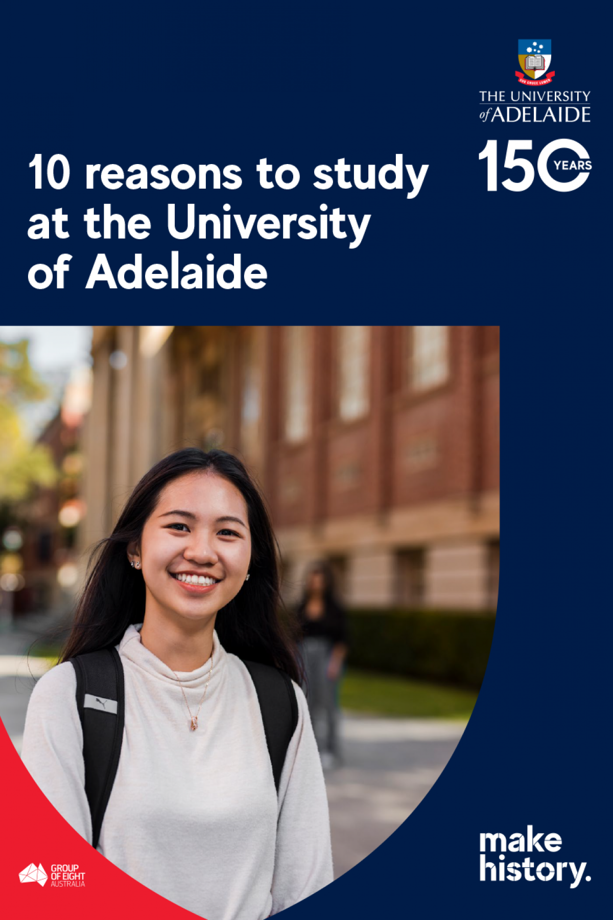 10 reasons to study at the University of Adelaide flyer